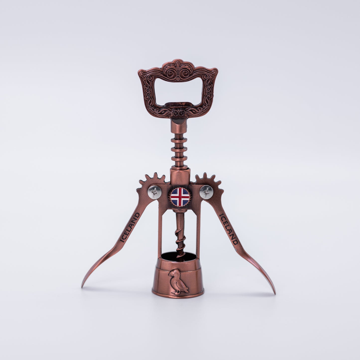 Vínupptakari (rósagull) - Skjaldarmerki/lundi