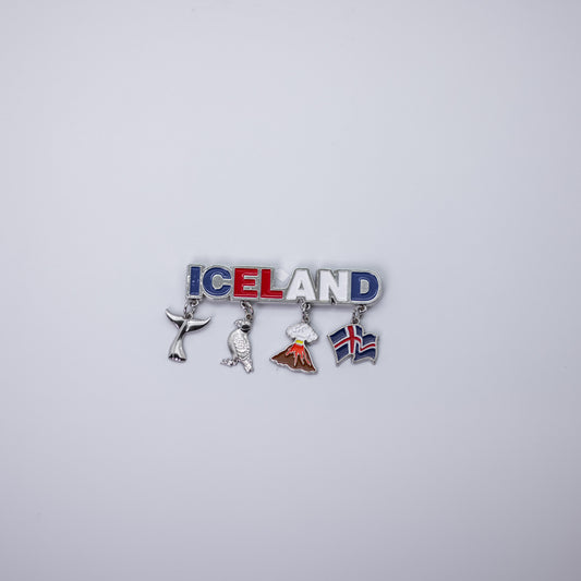 Segull - Ísland (hangandi kennileiti)