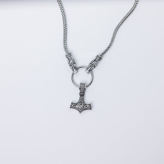 Hálsmen - Mjölnir XL (silfur)