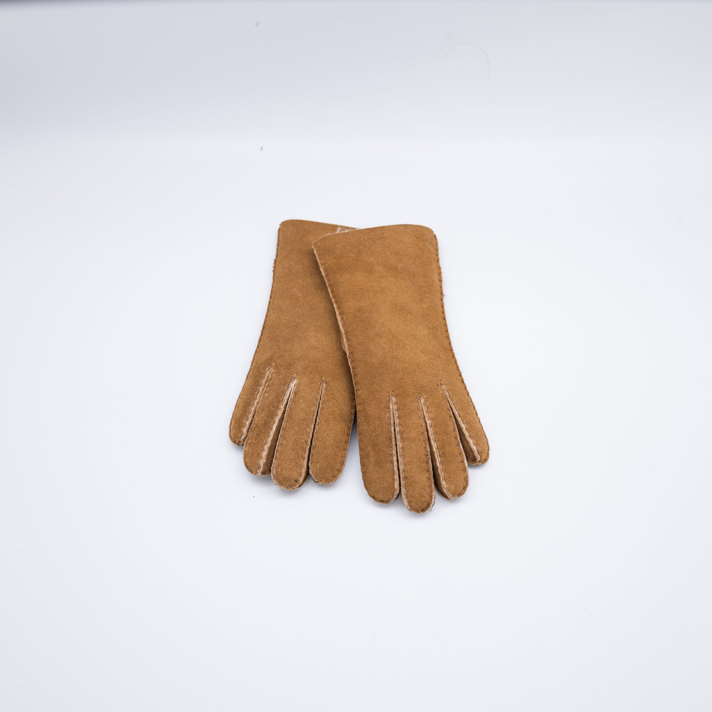 Klippa - Brown Lamb Shearling Gloves - Mamma Reykjavík