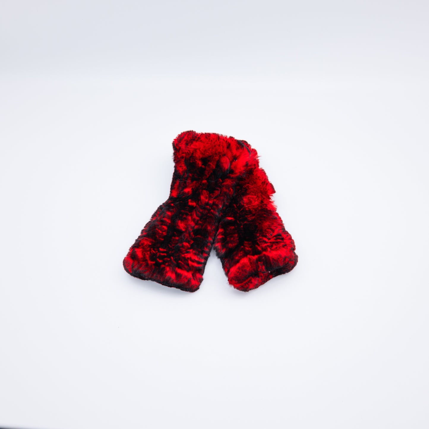 Rabbit Fingerless Gloves Handwarmers Mamma Reykjavík