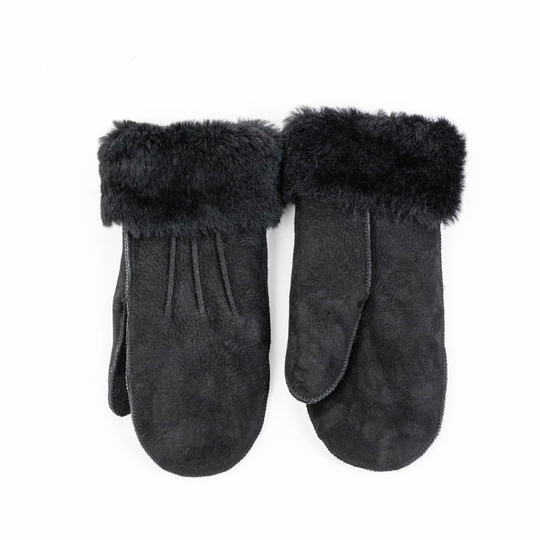 Hlýja - Sheepskin Leather Mittens - Mamma Reykjavík