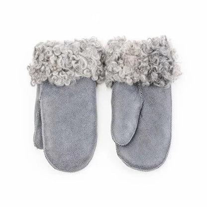 Mjúkir - Wool Leather Mittens - Mamma Reykjavík