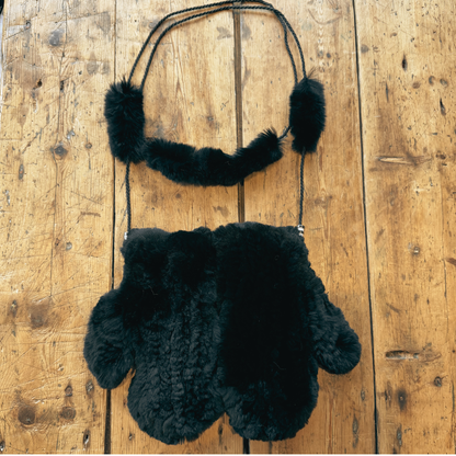 Rabbit Fur Gloves - Mamma Reykjavík