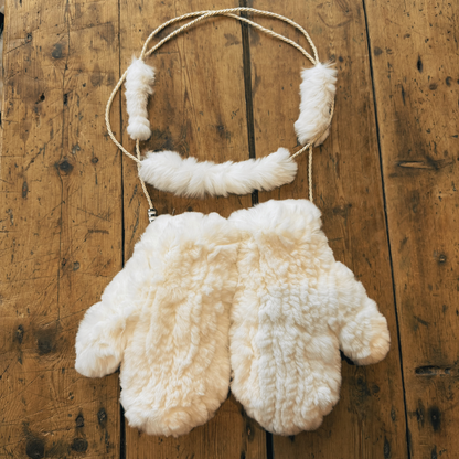 Rabbit Fur Gloves - Mamma Reykjavík