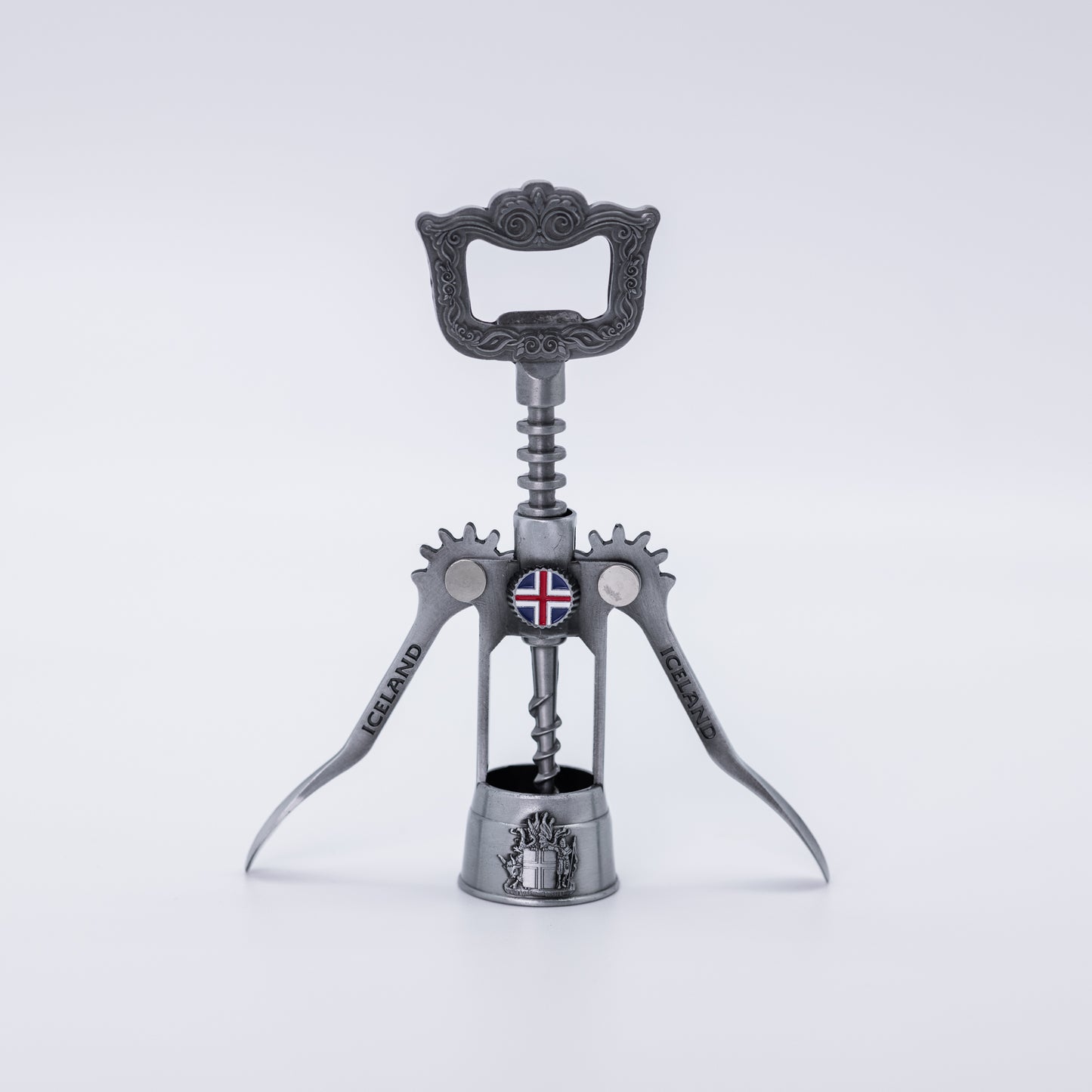 Vínupptakari (silfur) - Skjaldarmerki/lundi