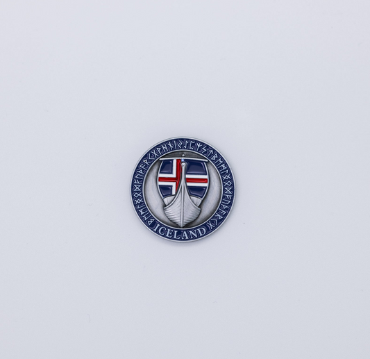 Peningur - Víkingur/skip