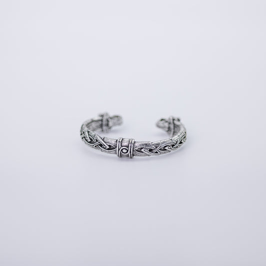 Armband - Miðgarðsormur (silfur)