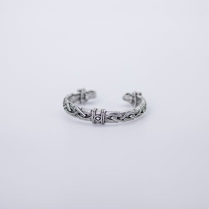 Armband - Miðgarðsormur (silfur)