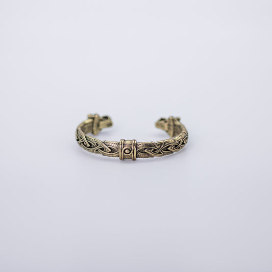 Armband - Miðgarðsormur (gull)