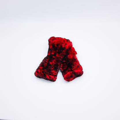 Rabbit Fingerless Gloves Handwarmers Mamma Reykjavík