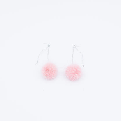 Mink Fur Earring