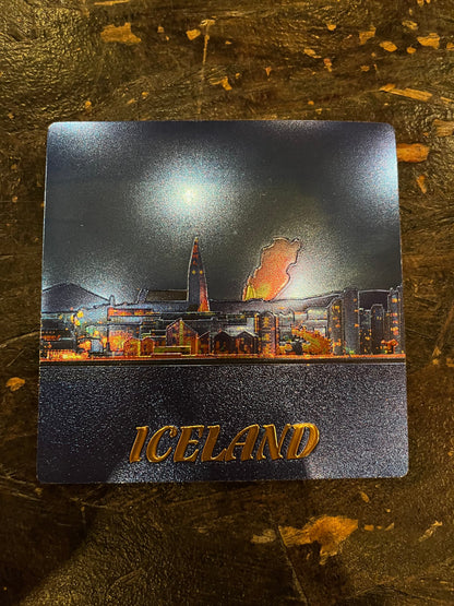 Coasters (single) - Icelandic Landmarks - Minjagripir.is