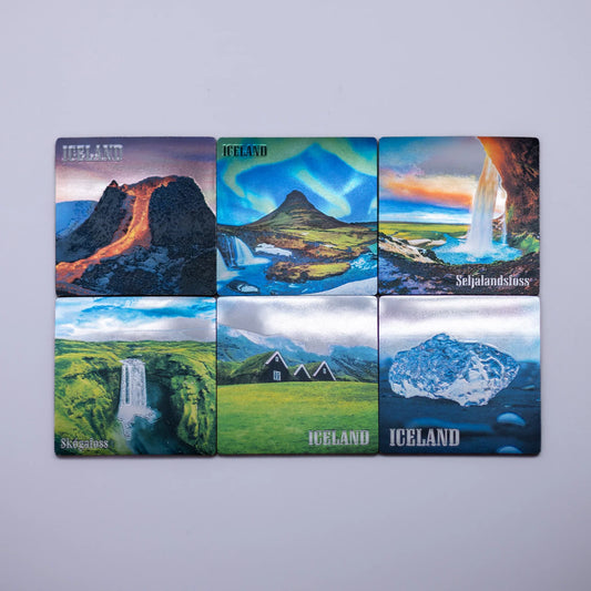 Coasters (single) - Icelandic Landmarks - Minjagripir.is