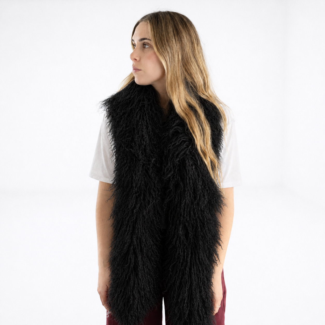 Lamb Fur Scarf - Mamma Reykjavík