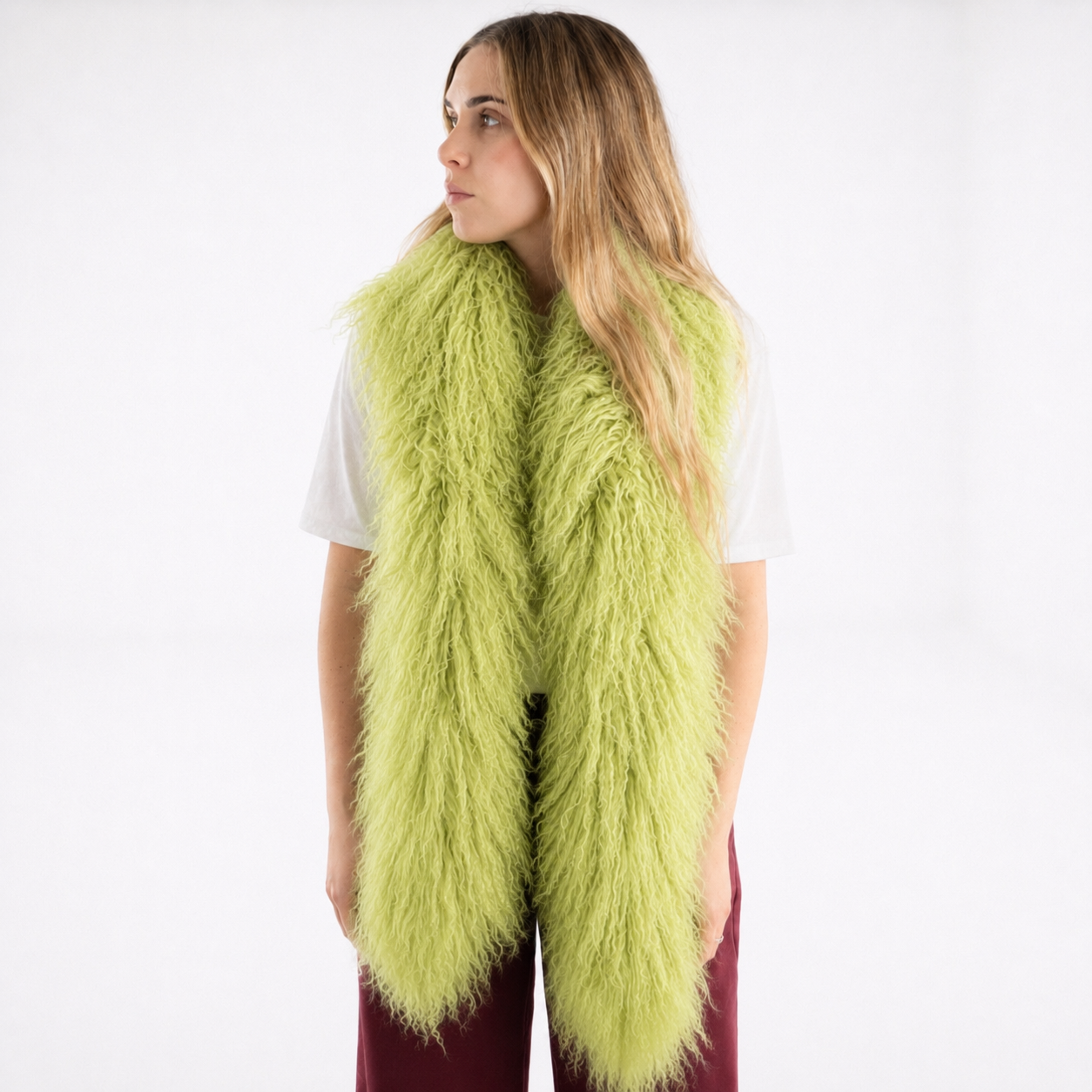 Lamb Fur Scarf - Mamma Reykjavík