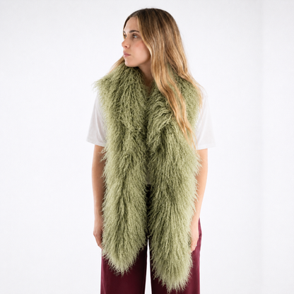 Lamb Fur Scarf - Mamma Reykjavík