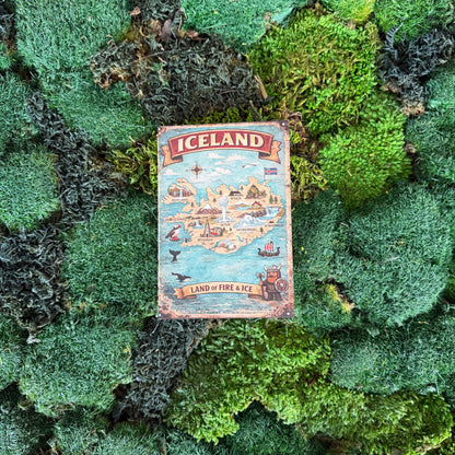 Retro Notebook A6 - Remember Iceland