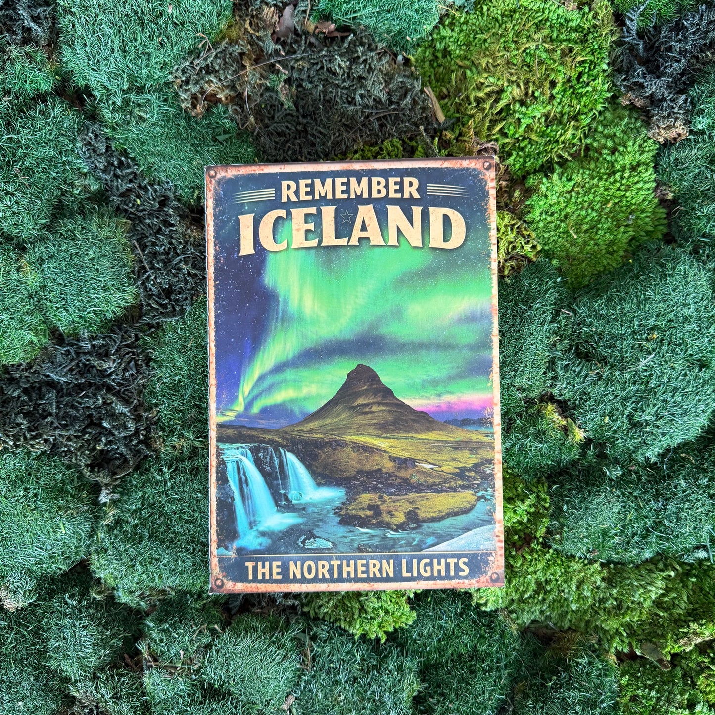 Retro Notebook A5 - Remember Iceland