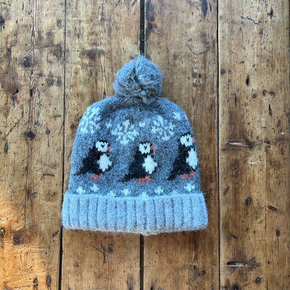 The Wool Puffin Hat - Mamma Reykjavík