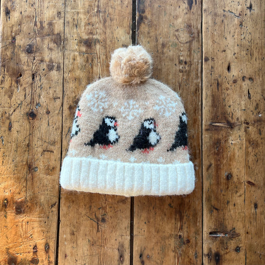 The Wool Puffin Hat - Mamma Reykjavík