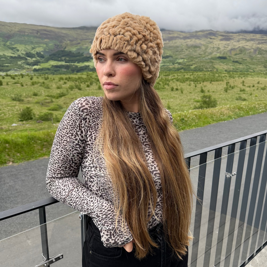 Rabbit Fur Hat - Mamma Reykjavik