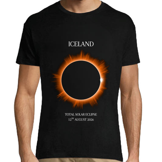 T-shirt Iceland - Total Solar Eclipse