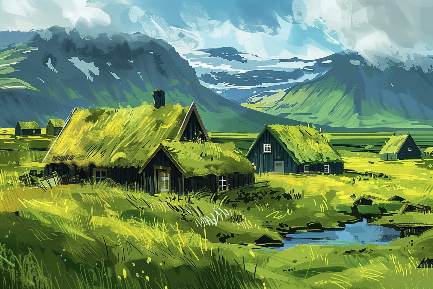 Postcard A6 - Remember Iceland