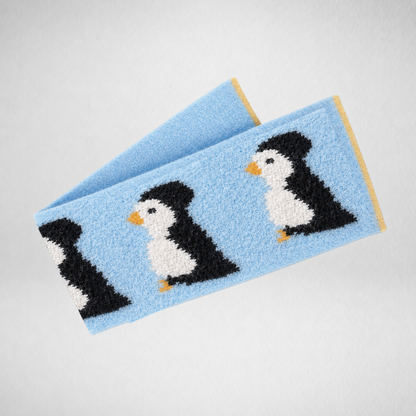 The Wool Puffin Scarf - Remember Iceland