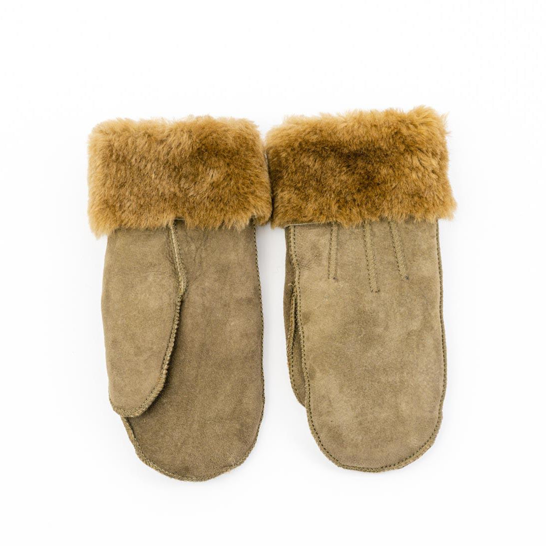 Hlýja - Sheepskin Leather Mittens - Mamma Reykjavík