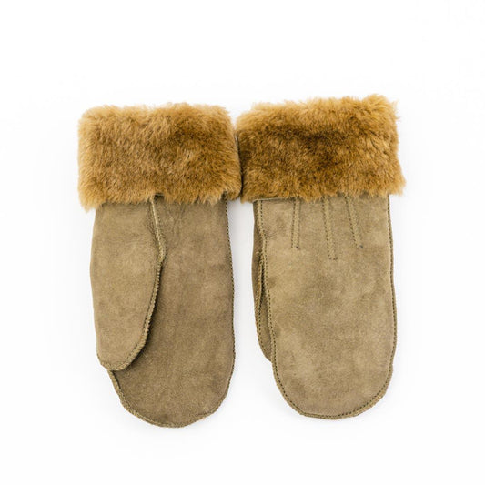 Hlýja - Sheepskin Leather Mittens - Mamma Reykjavík