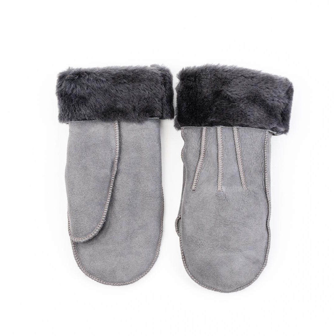 Hlýja - Sheepskin Leather Mittens - Mamma Reykjavík