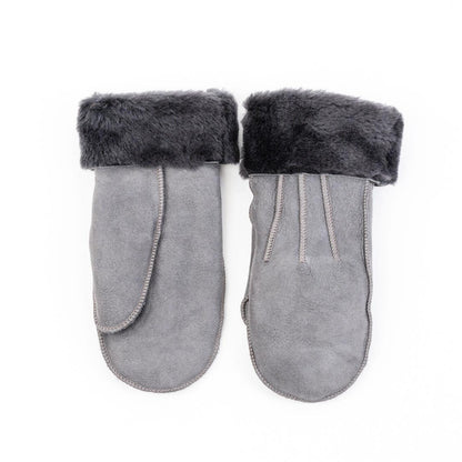 Hlýja - Sheepskin Leather Mittens - Mamma Reykjavík