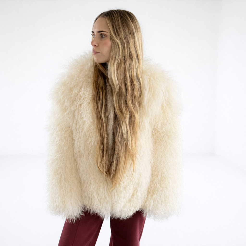 Lamb Fur Jacket - Mamma Reykjavík