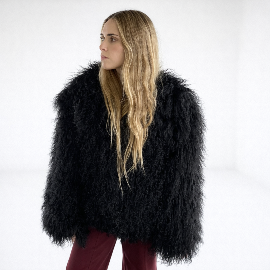 Lamb Fur Jacket - Mamma Reykjavík