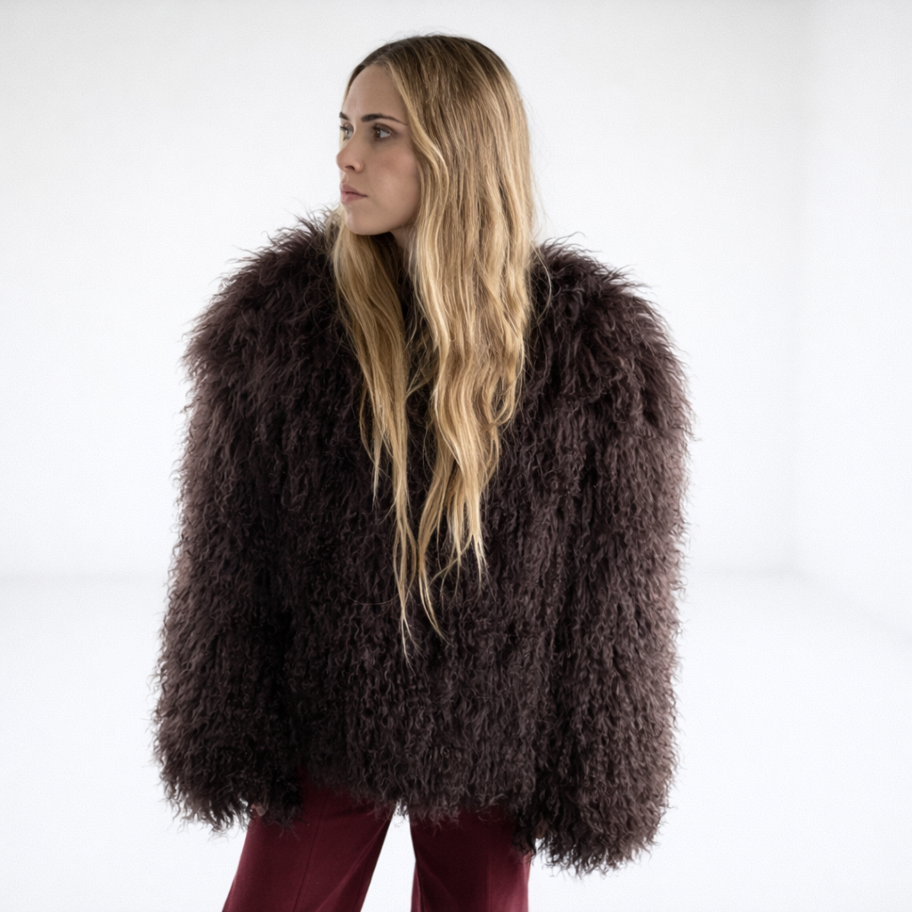 Lamb Fur Jacket - Mamma Reykjavík