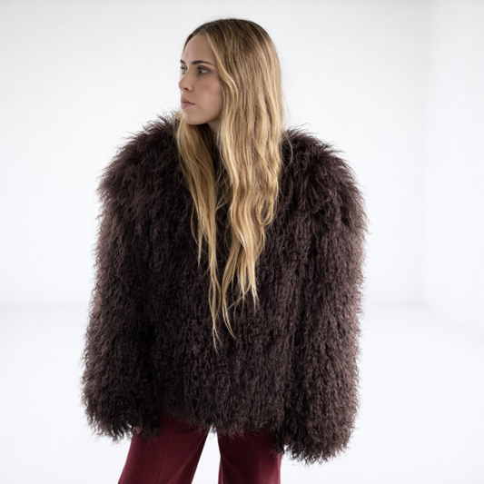 Lamb Fur Jacket - Mamma Reykjavík