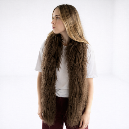 Lamb Fur Scarf - Mamma Reykjavík