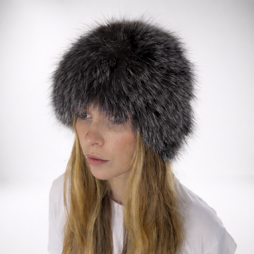 Fox Fur Winter Hat - Mamma Reykjavík